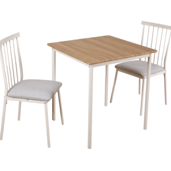 Ensemble table + 2 chaises Sienna