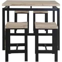 Ensemble table + tabouret Jorel