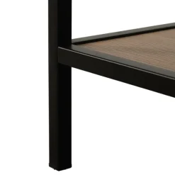 Etagère Book Shelf 5P noir/mélaminé