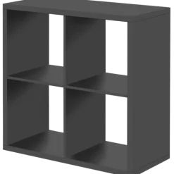 Etagère carré max 4 anthracite