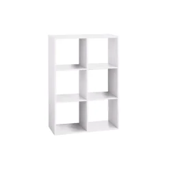Etagère 6 cases Modul Blanc 138909 C