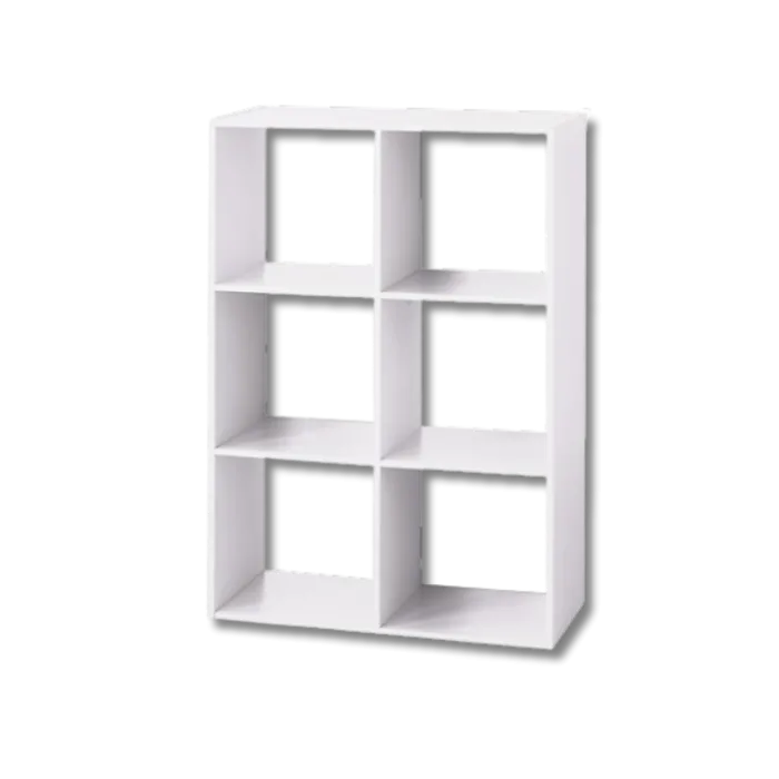 Etagère 6 cases Modul Blanc 138909 C