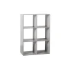Etagère 6 cases Modul gris - 139909 A