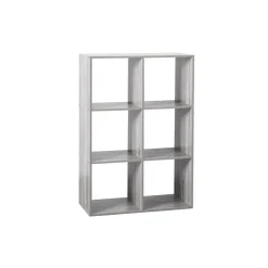 Etagère 6 cases Modul gris - 139909 A