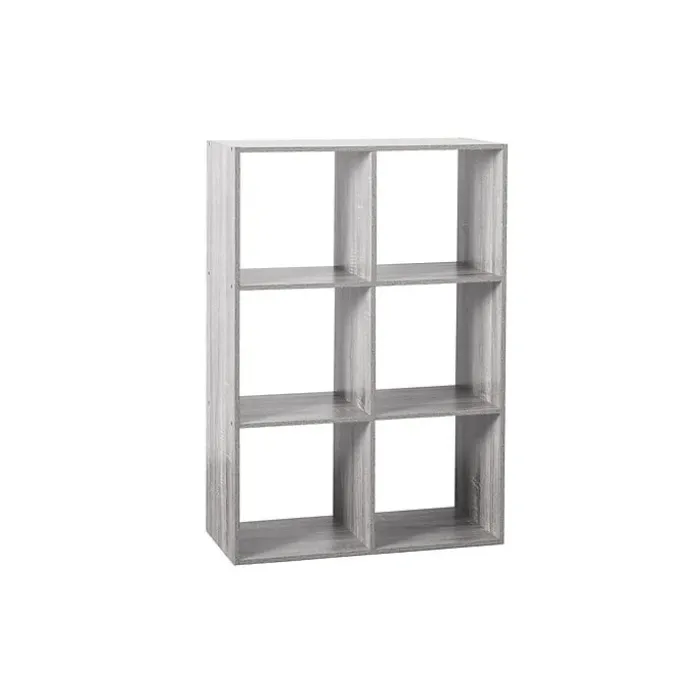 Etagère 6 cases Modul gris - 139909 A