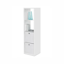 Etagère colonne max 4 blanc