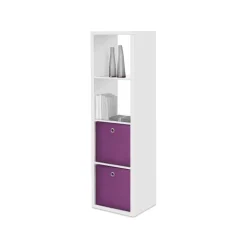 Etagère colonne max 4 blanc