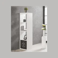 Etagère colonne max 4 blanc