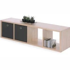 Etagère colonne Max 4 chêne sonoma