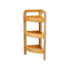Etagère d'angle M bambou