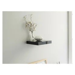 Etagère laqué noir