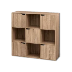 Etagère Mix'N'Modul 9 chêne naturel