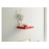 Etagère Shevly rouge laqué 23cm