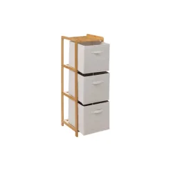 Etagère Tidy 3 rangements en bamboo 174901