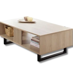 Faro - Table basse - Chêne sable
