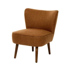 Fauteuil Aera Tissu ambre
