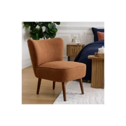 Fauteuil Aera Tissu ambre