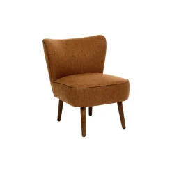 Fauteuil Aera Tissu ambre