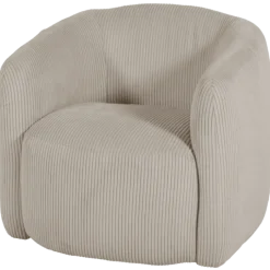 Fauteuil Alken pivotant Beige