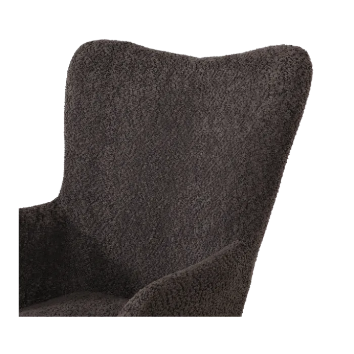 Fauteuil Biblo gris foncé