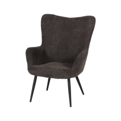 Fauteuil Biblo gris foncé