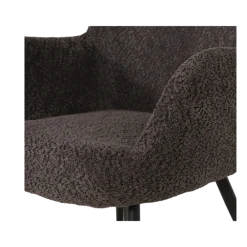 Fauteuil Biblo gris foncé