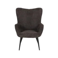 Fauteuil Biblo gris foncé