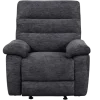 Fauteuil Coral basculant gris foncé