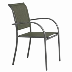 Fauteuil de jardin Kochi tissu vert