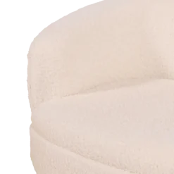 Fauteuil enfant bouclette Sky blanc
