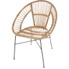 Fauteuil Keko rotin