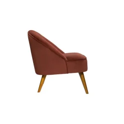 Fauteuil Naova terracotta