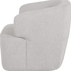 Fauteuil Pivotant Timo Chenille beige