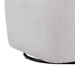 Fauteuil Pivotant Timo Chenille beige