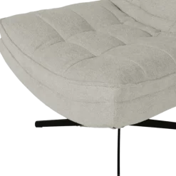 Fauteuil Pivotant Yvone silver