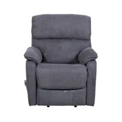 Fauteuil relax avec releveur Canyon gris anthracite