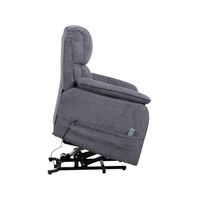 Fauteuil relax avec releveur Canyon gris anthracite
