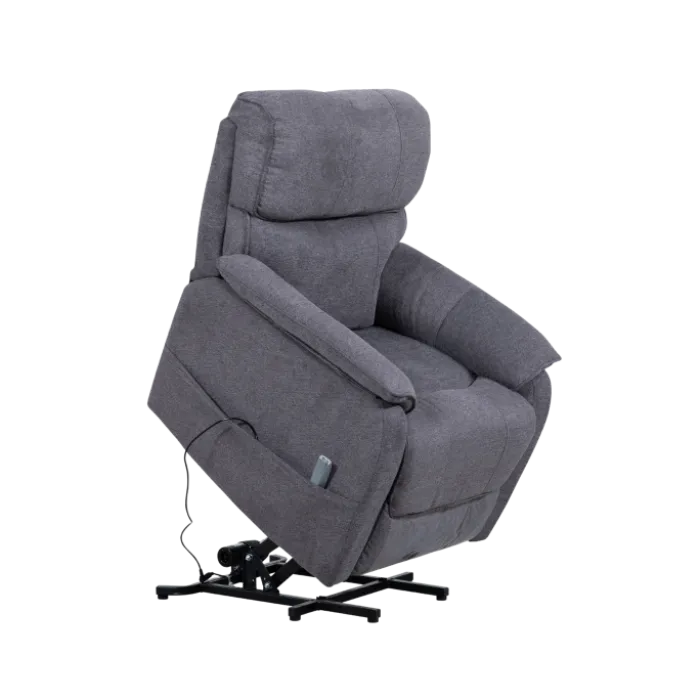 Fauteuil relax avec releveur Canyon gris anthracite