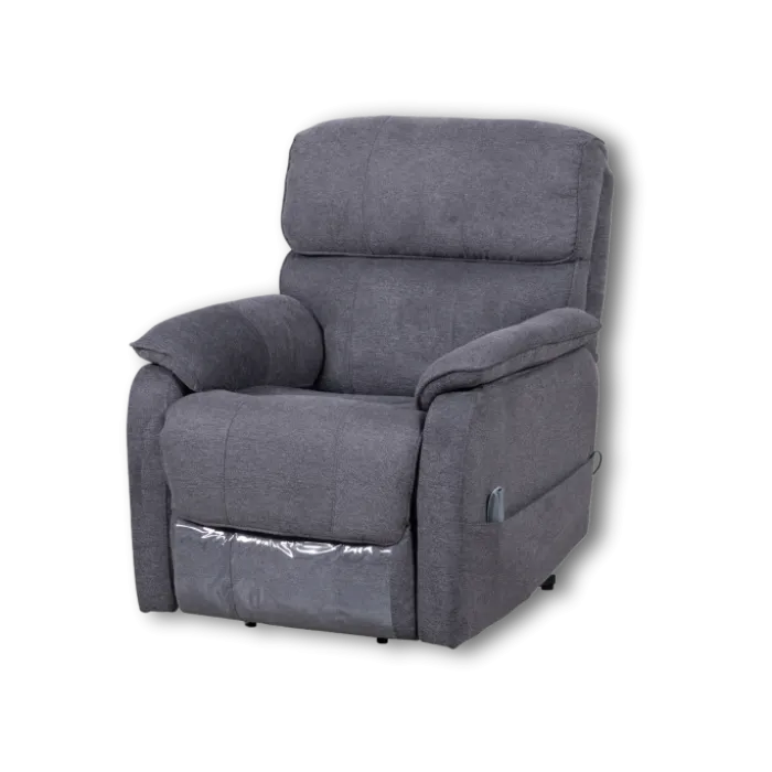 Fauteuil relax avec releveur Canyon gris anthracite