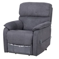 Fauteuil relax avec releveur Canyon gris anthracite