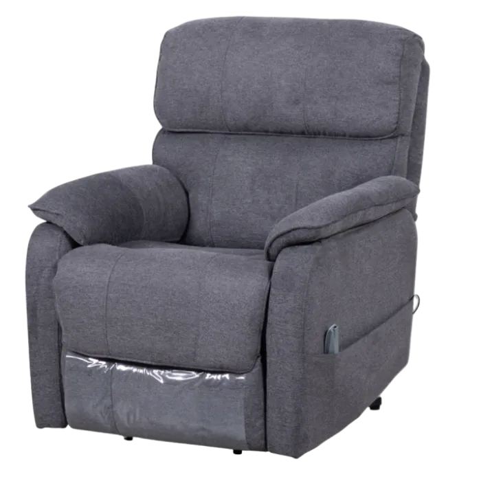 Fauteuil relax avec releveur Canyon gris anthracite