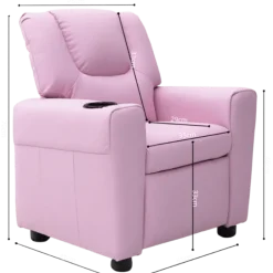 Fauteuil relax Enfant 4400-5 rose
