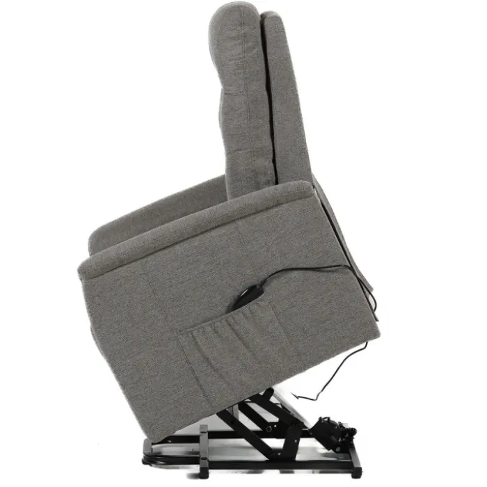 Fauteuil relax Gaston gris clair