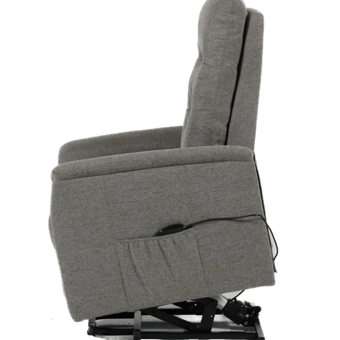 Fauteuil relax Gaston gris clair