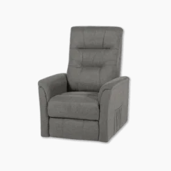 Fauteuil relax Gaston gris clair