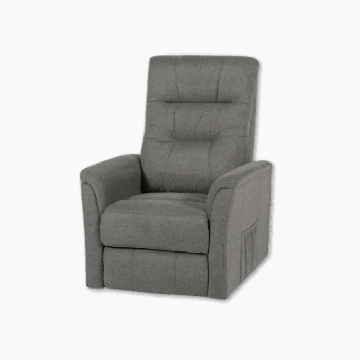 Fauteuil relax Gaston gris clair