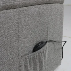 Fauteuil relax Gaston gris clair
