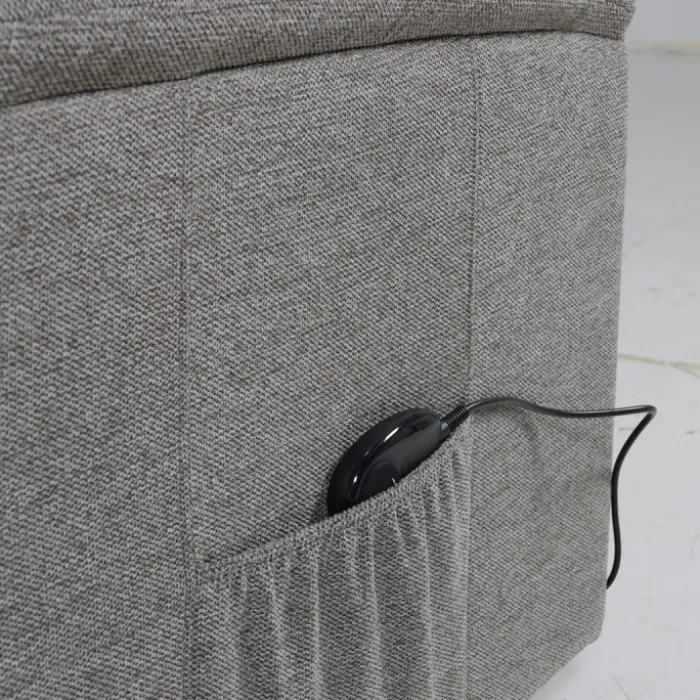 Fauteuil relax Gaston gris clair