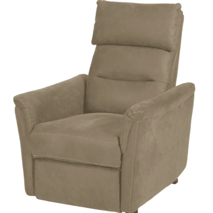 Fauteuil relax Mayenne Taupe