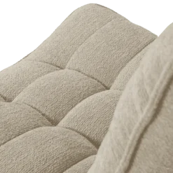 Fauteuil Yvone tissu beige